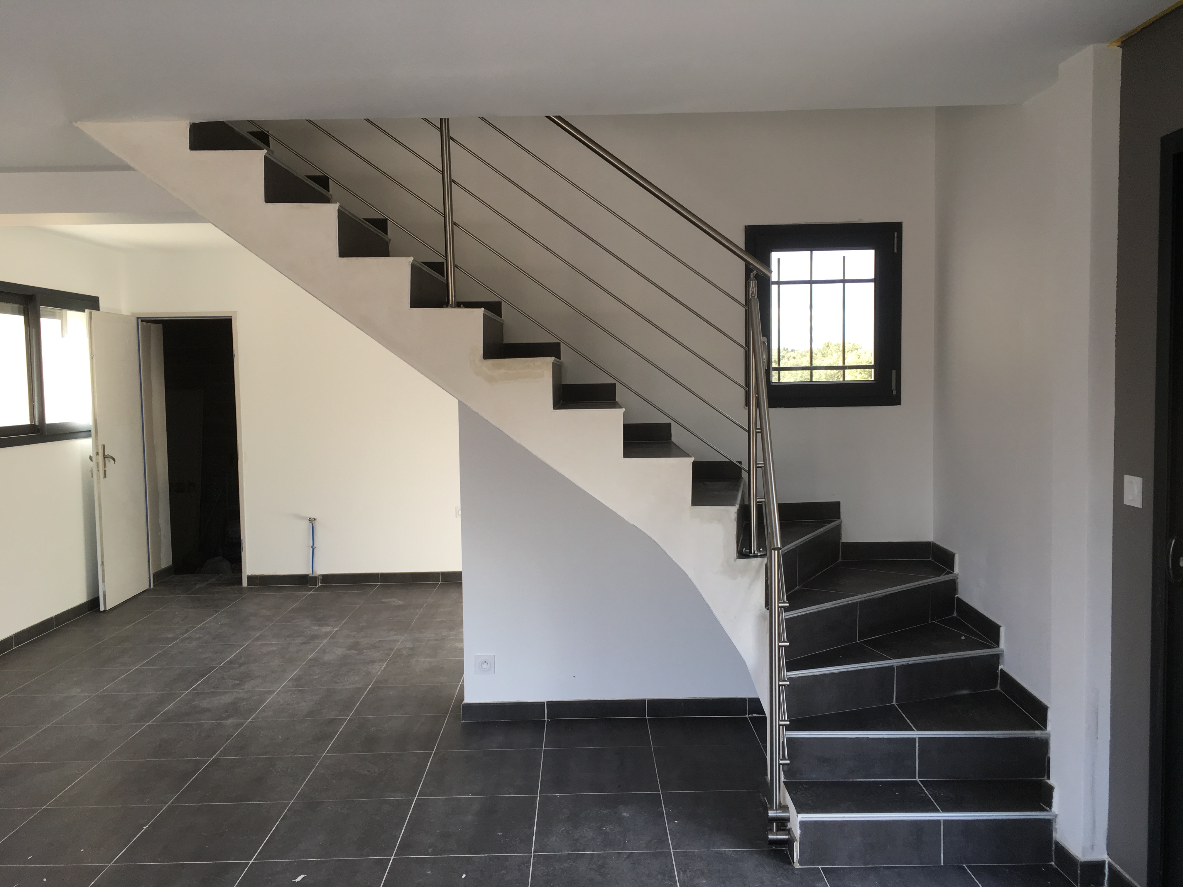 Garde corps intérieur en inox