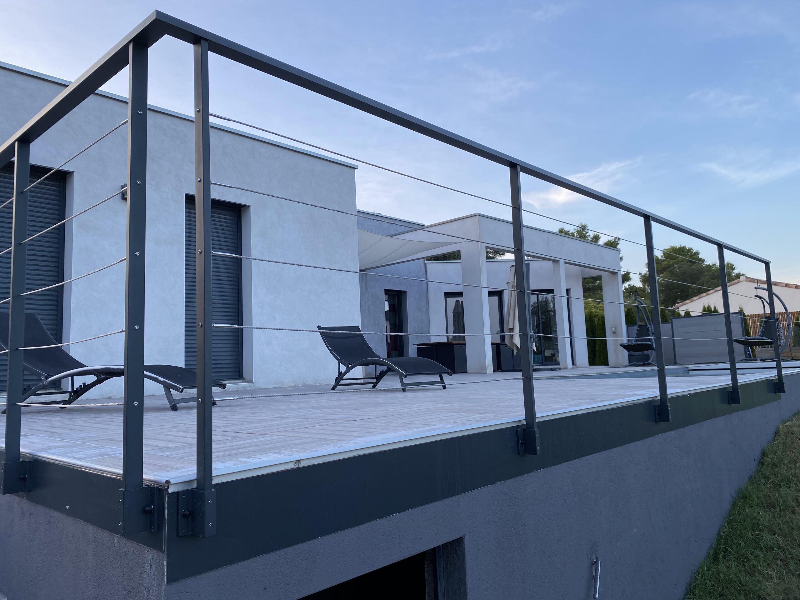 Garde Corps Pour Terrasse Exterieur Aluminium
