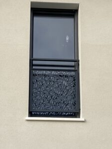garde-corps en allège fenêtre